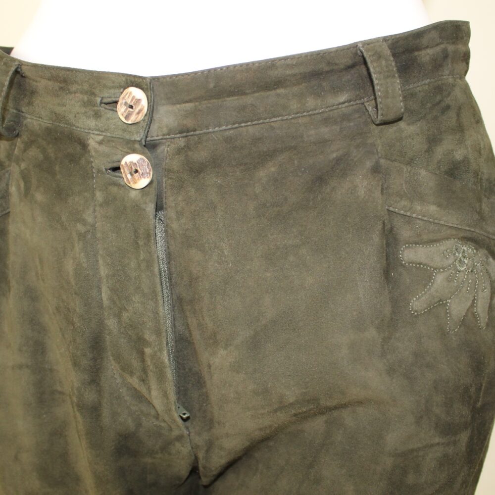 Damen-Trachten-Lederhose – Bild 2