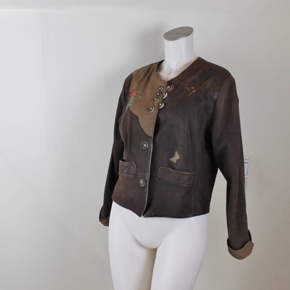 Trachten Lederjacke von Polar Leather Fashion – Bild 5