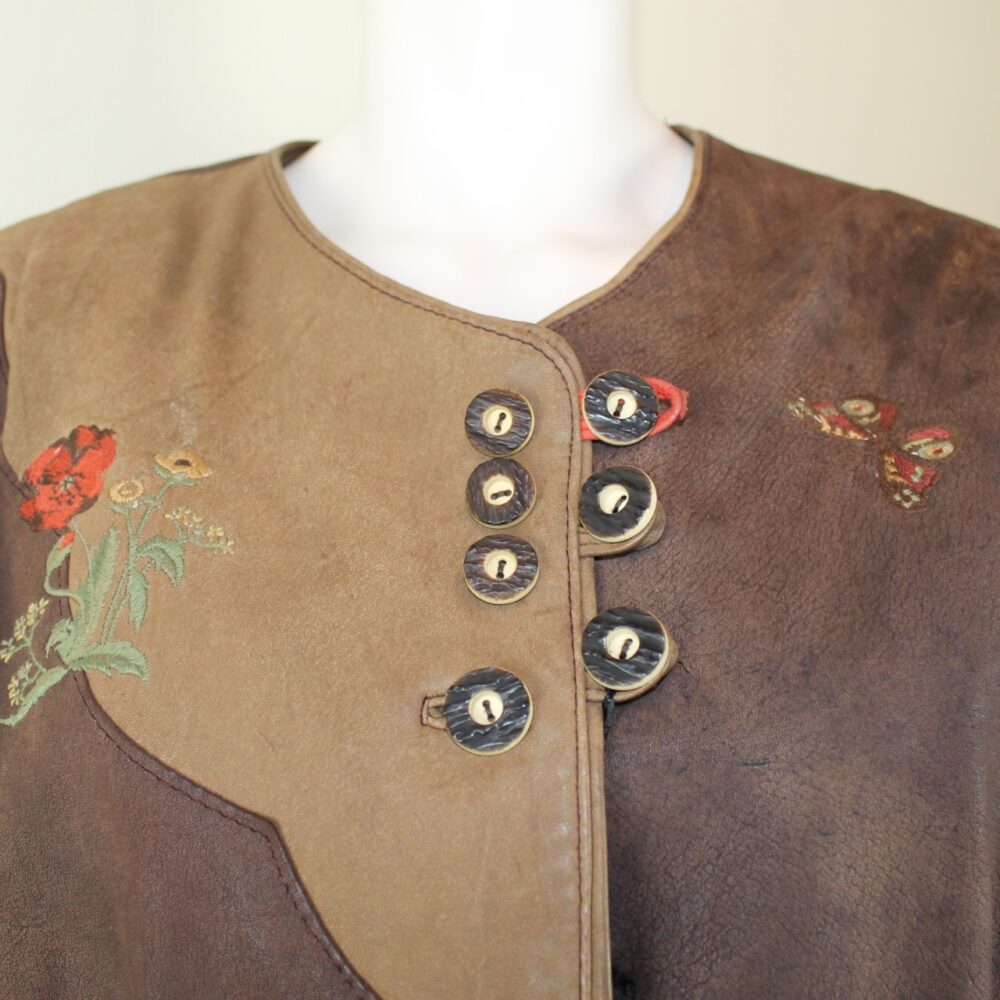 Trachten Lederjacke von Polar Leather Fashion – Bild 4