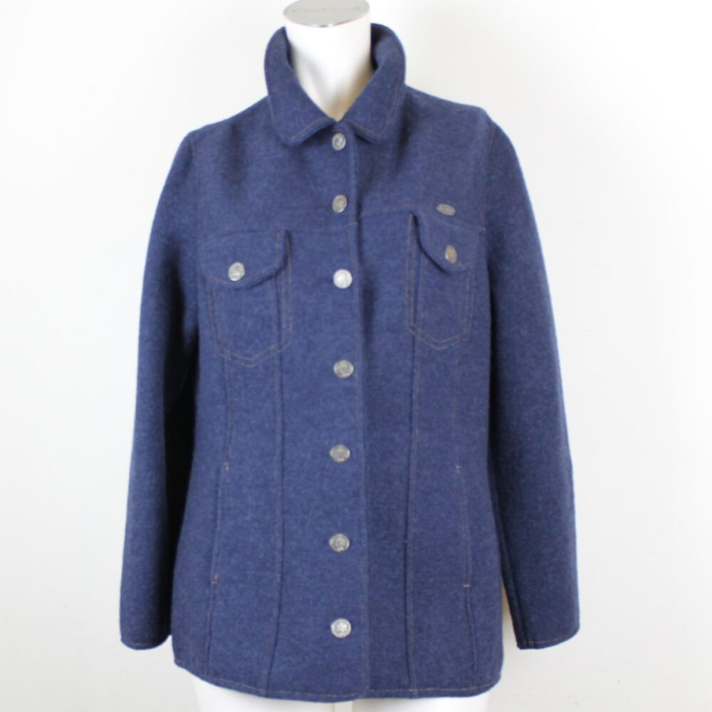 Blaue Damenjacke von Scheiber – Bild 4