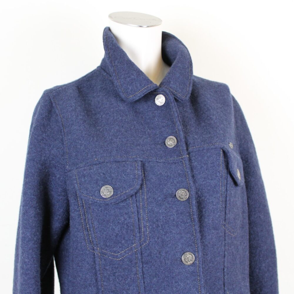 Blaue Damenjacke von Scheiber – Bild 3