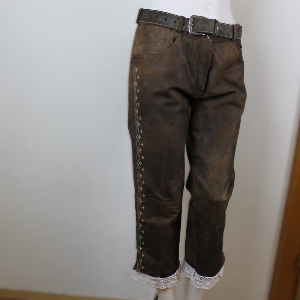Damen-Trachten-Lederhose von Country Maddox – Bild 2