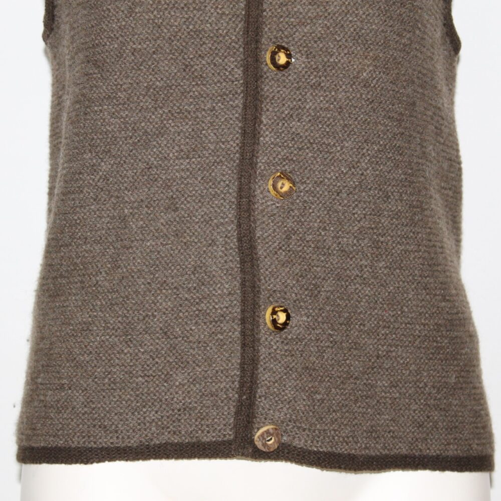 Strickweste aus Schurwolle – Bild 4