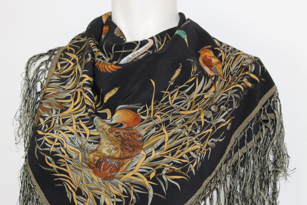 Seidentuch - Wasservogel – Bild 2