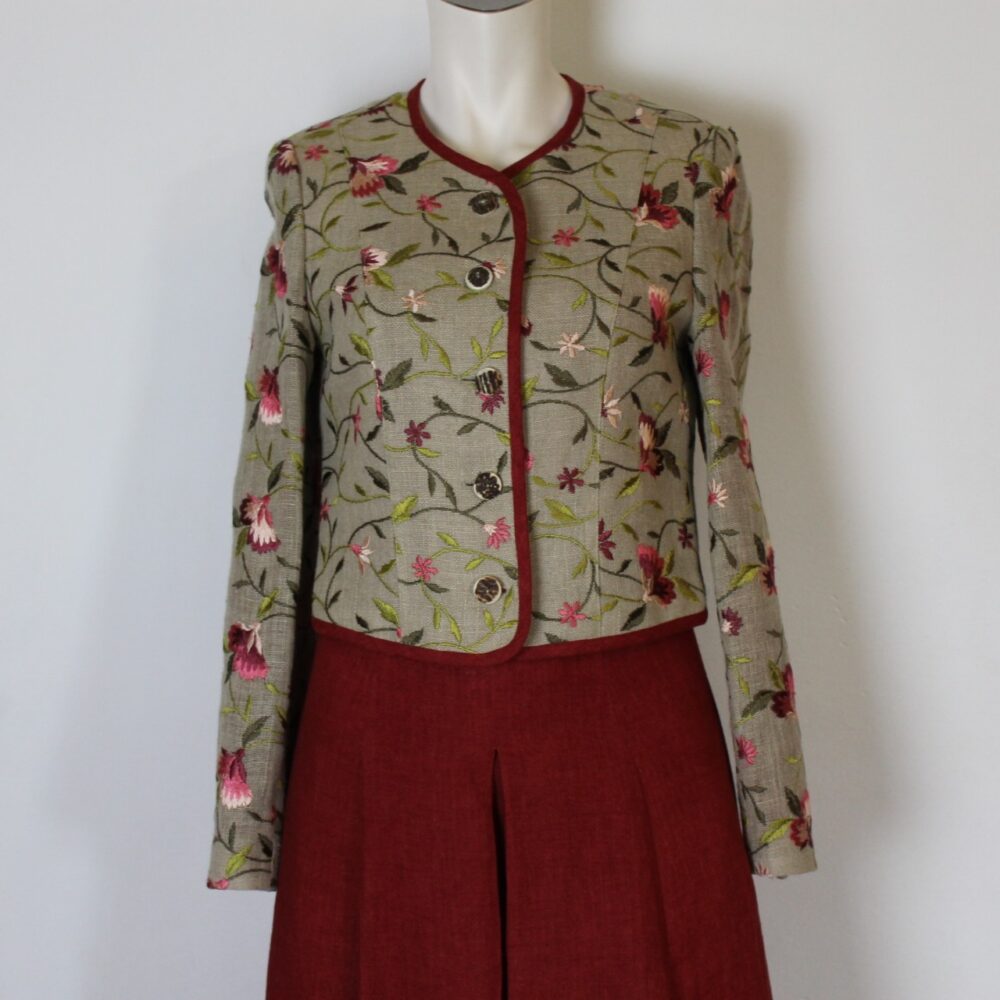 Kleid mit Jacke von Amann – Bild 2