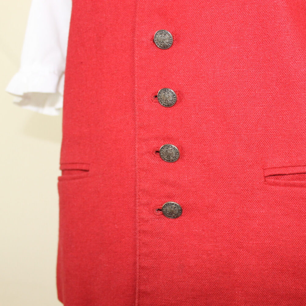 Trachten-Leinen-Gilet von Herzklopfen – Bild 6