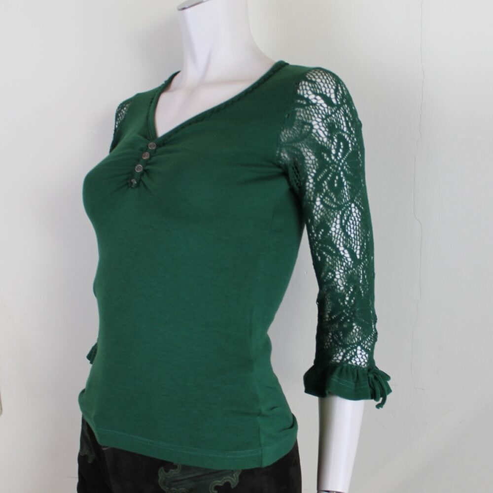 Trachtenshirt grün von Arido – Bild 2