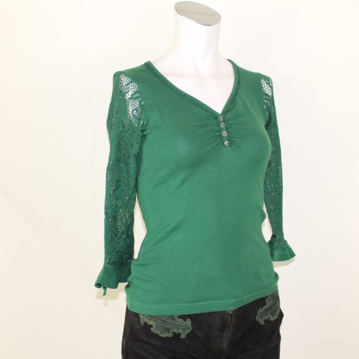 Trachtenshirt grün von Arido