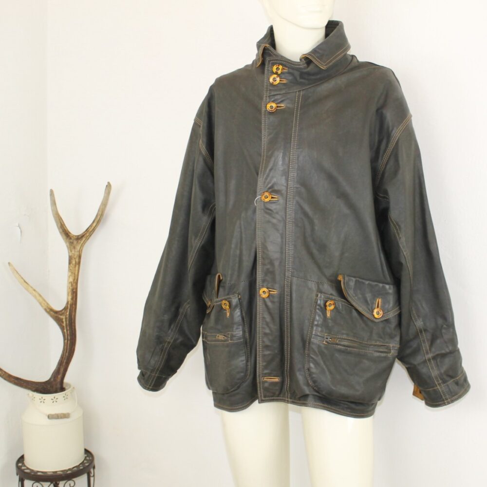 Lederjacke für Herren von Harmony in Größe 54