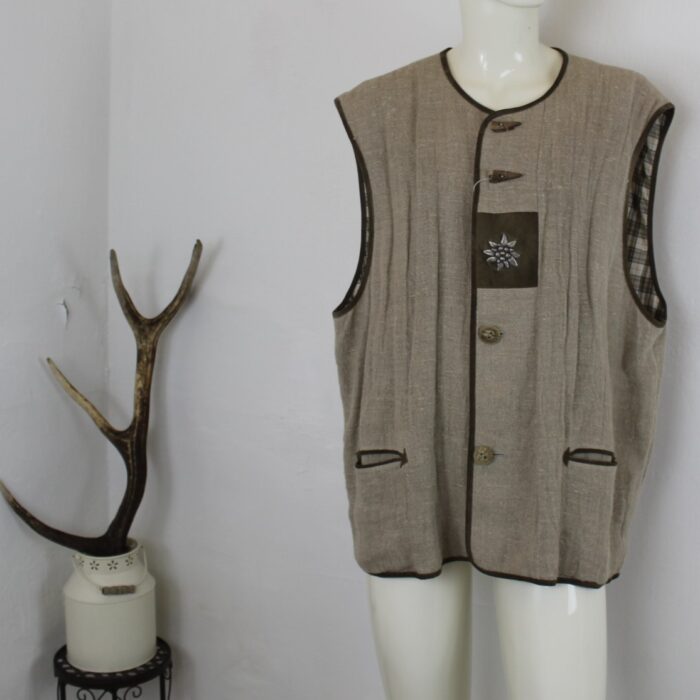 Leinengilet von h.Moser in Größe 60