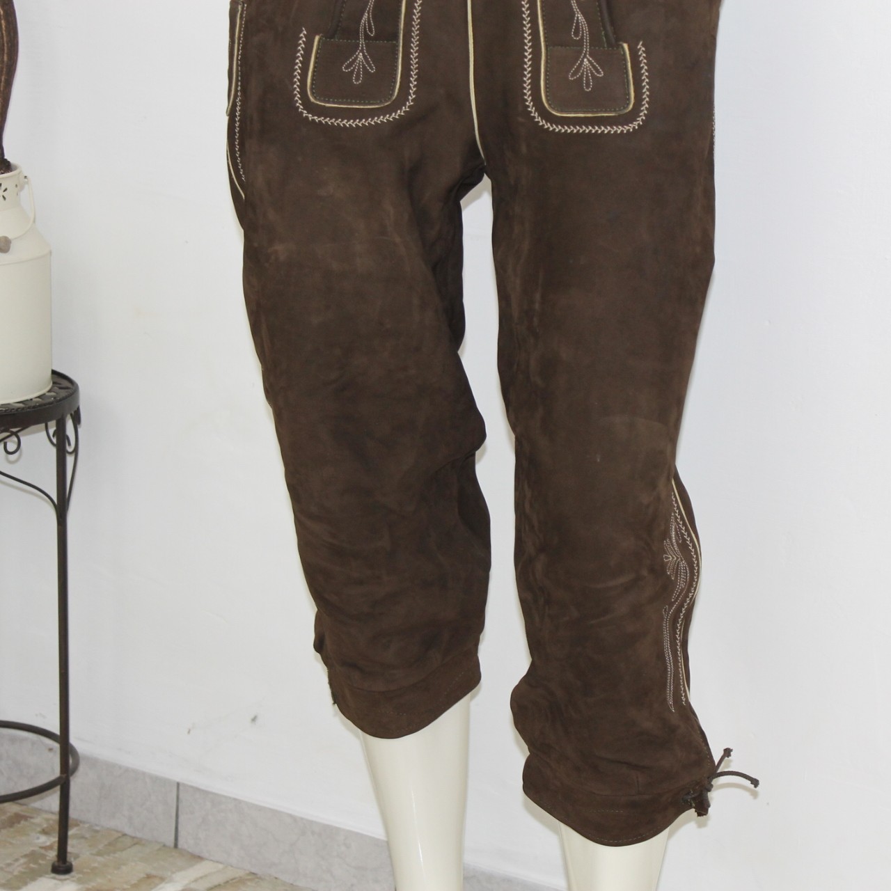 Lederhose Kniebund in Größe 56 – Bild 4