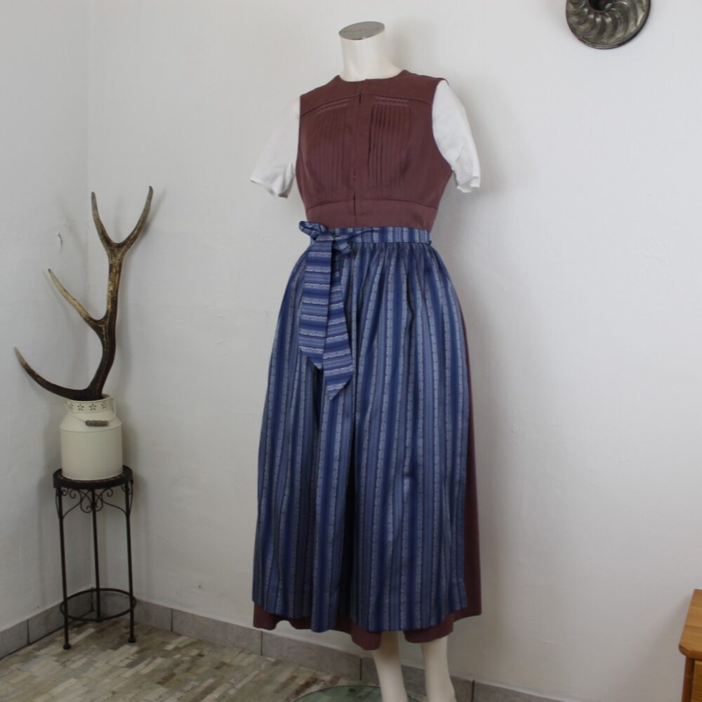 Obdacher Dirndl (Handwebtracht) in Größe 42 – Bild 2