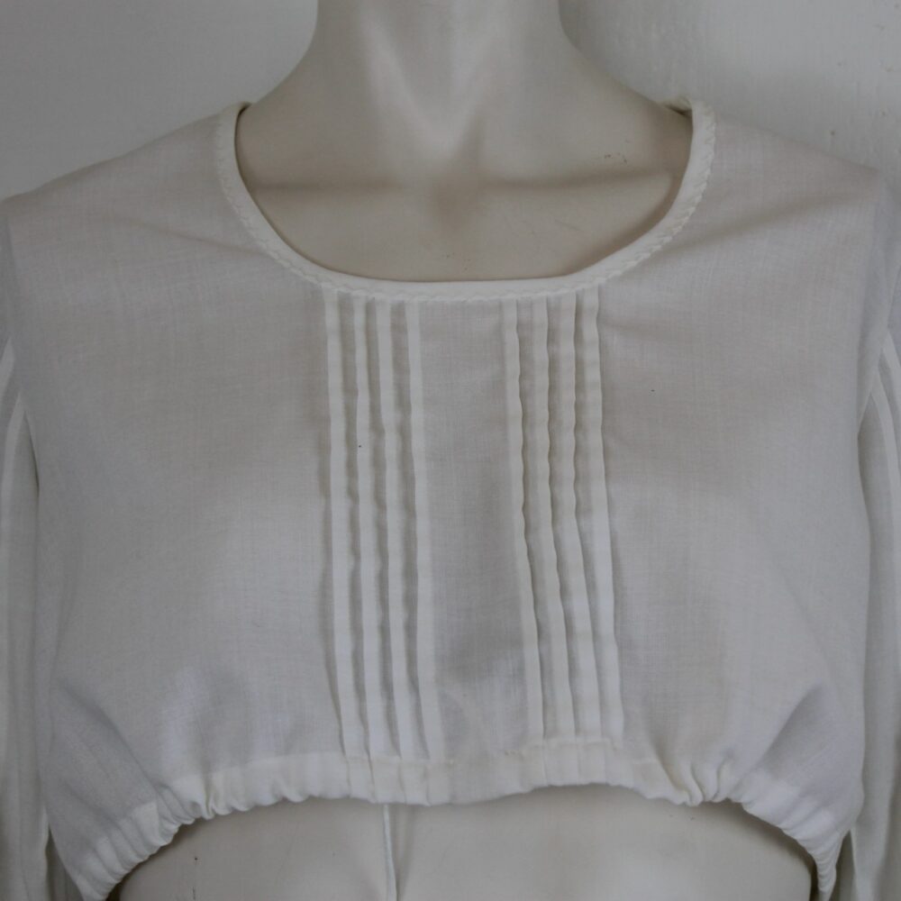 Traditionelle Dirndlbluse, langarm in Größe 42 – Bild 2