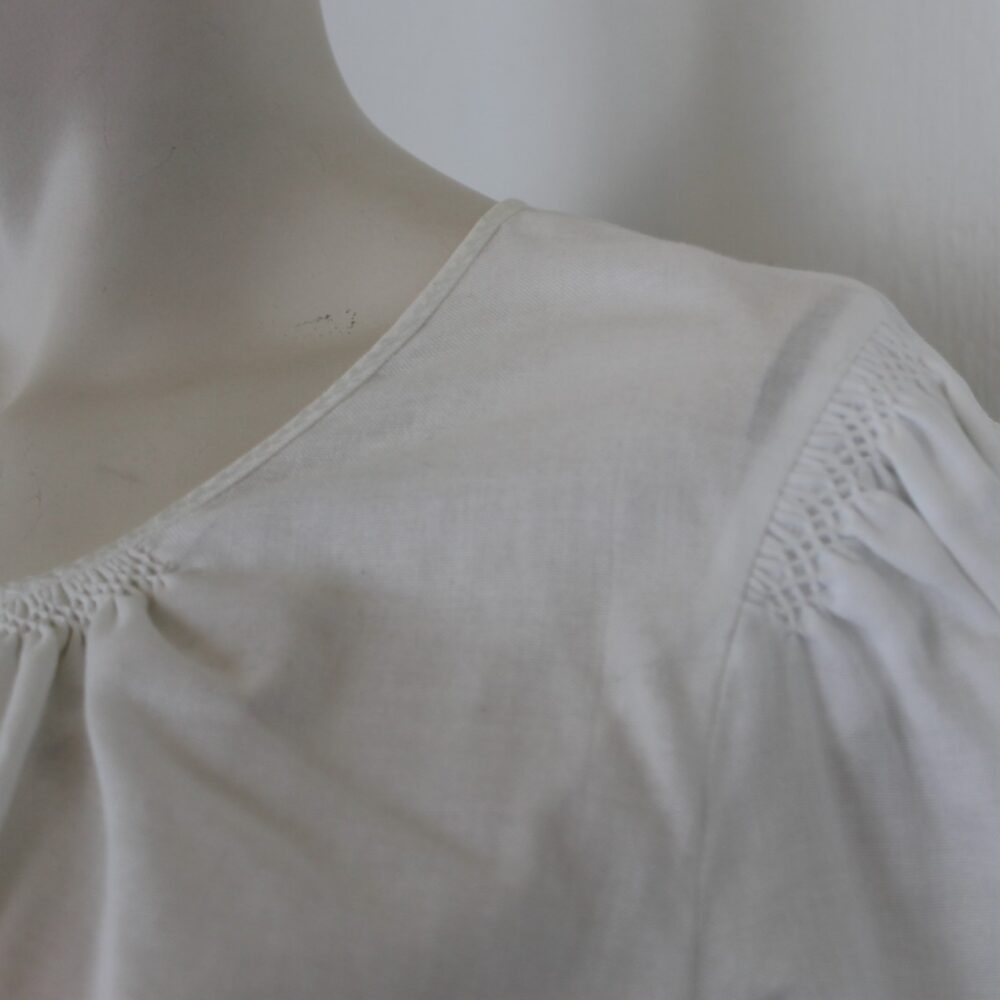 Traditionelle Dirndlbluse, 3/4 Ärmel in Größe 42 – Bild 5