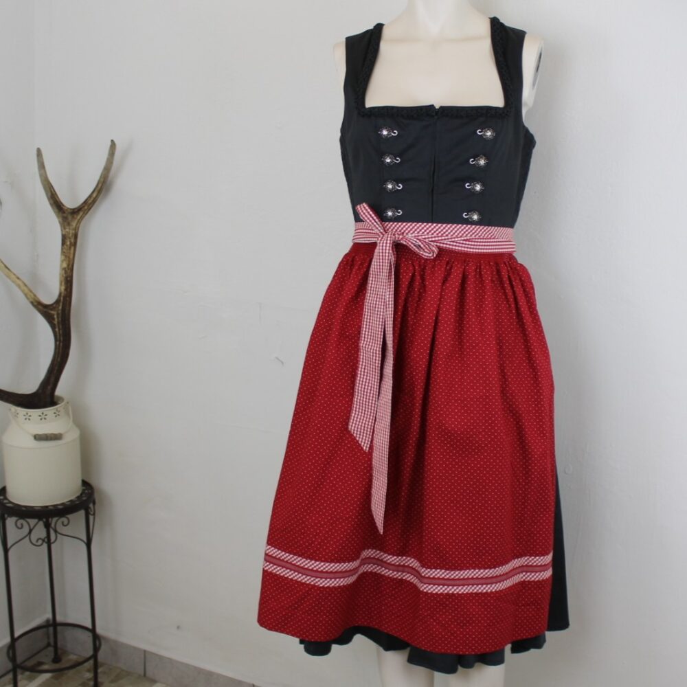 Dirndl von Finest Trachten in Größe 40 – Bild 2