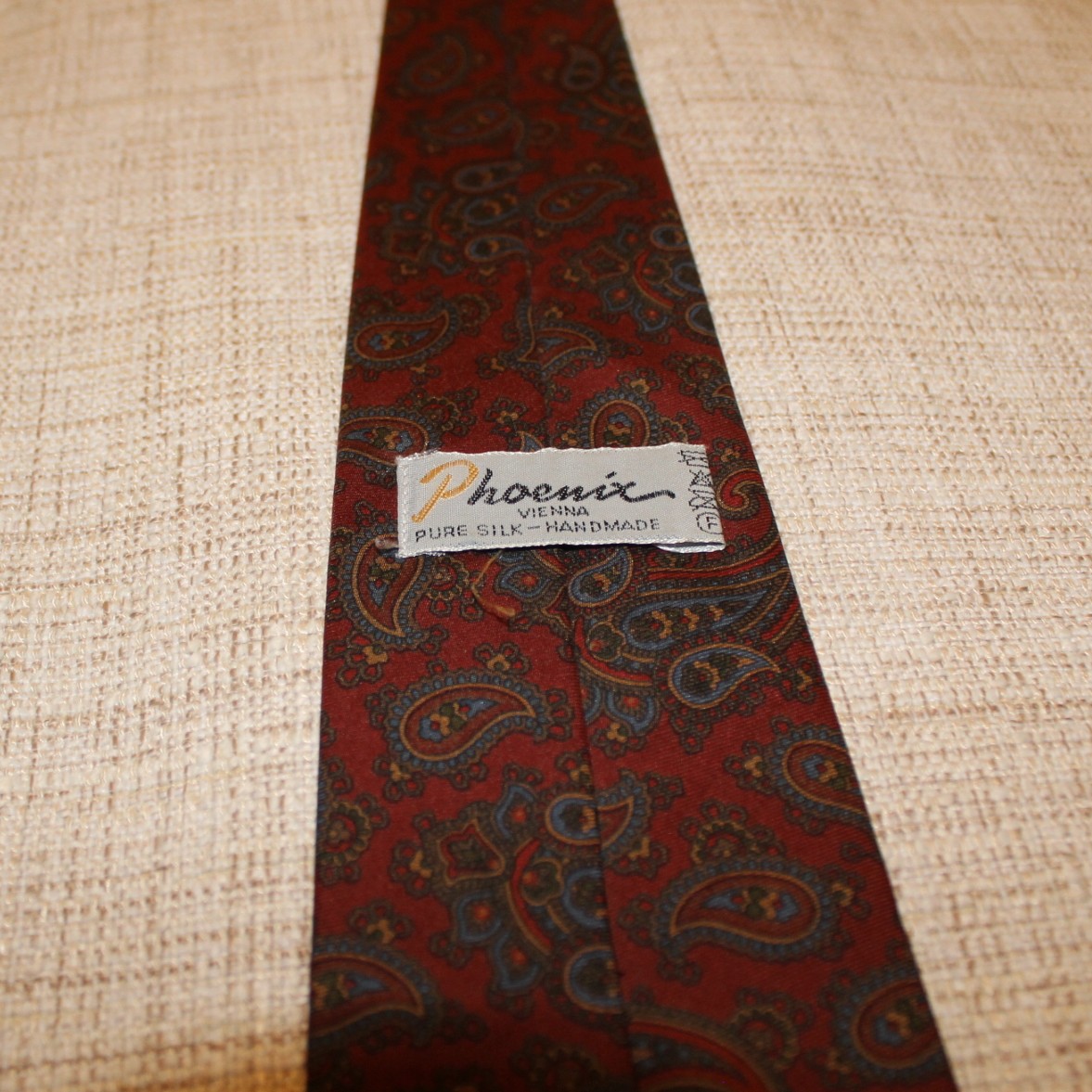 Krawatte Phoenix aus Seide – Bild 4