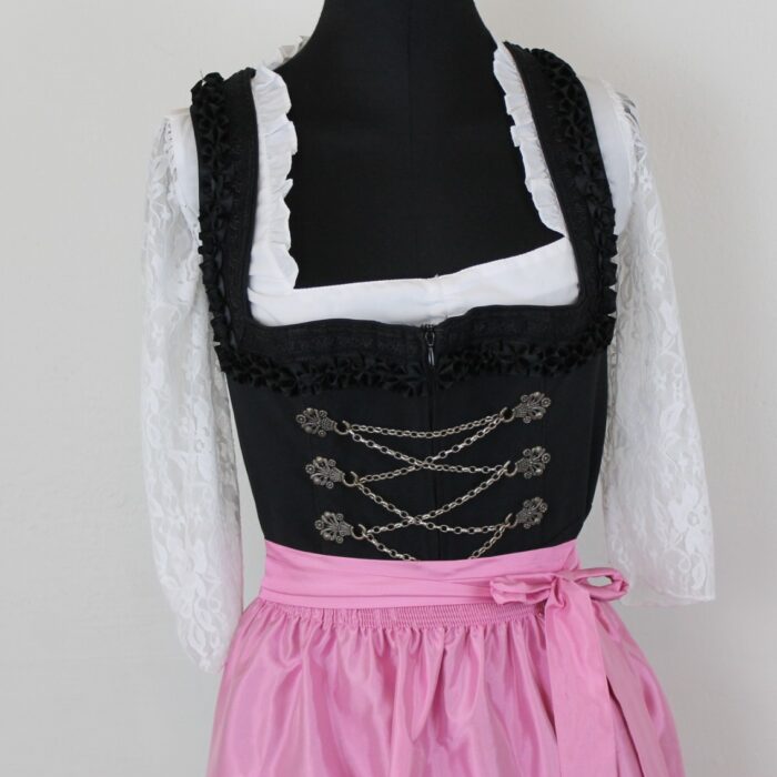 Dirndl mit rosa Schürze von Wenger